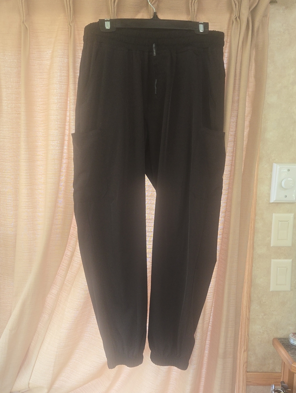 Carhartt Black Scrub Pants with Utility Pockets Size Xl NEW